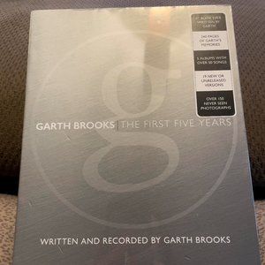 New, Never Opened, Garth Brooks The First 5 Years, Book & Music CDs